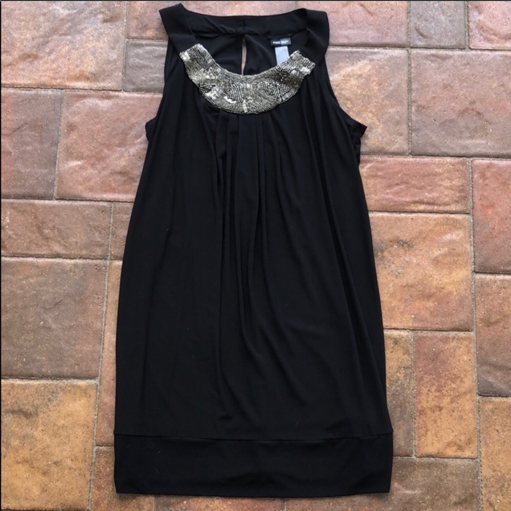 Bisou Bisou black sleeveless dress